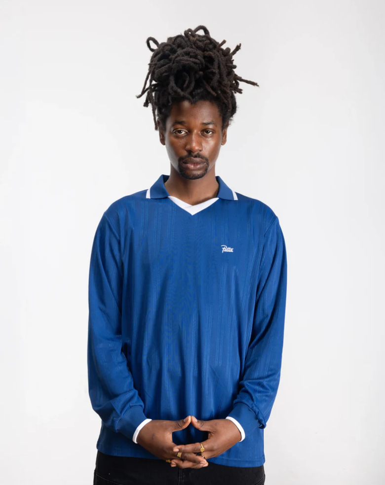 JACQUARD STRIPED LONG SLEEVE JERSEY