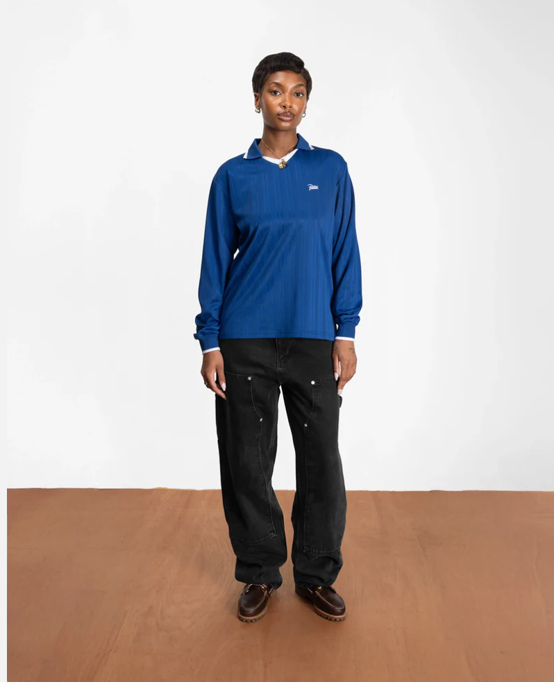 JACQUARD STRIPED LONG SLEEVE JERSEY