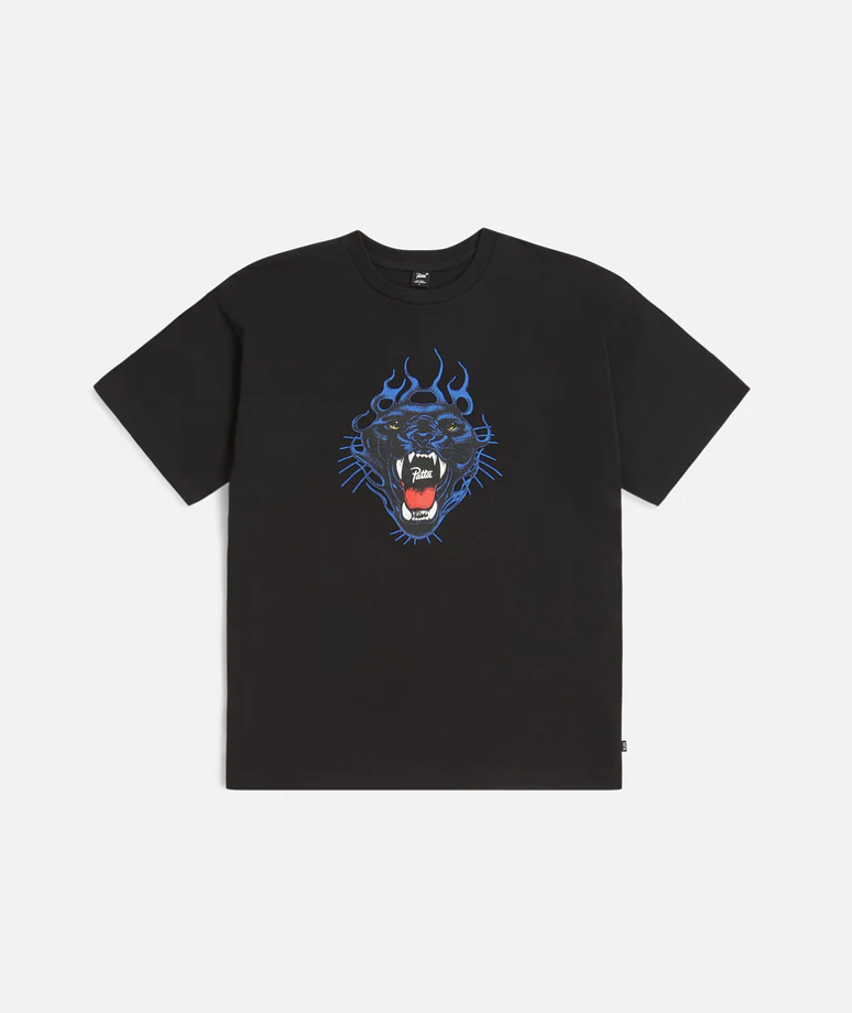 FIRE PANTHER TSHIRT BLACK