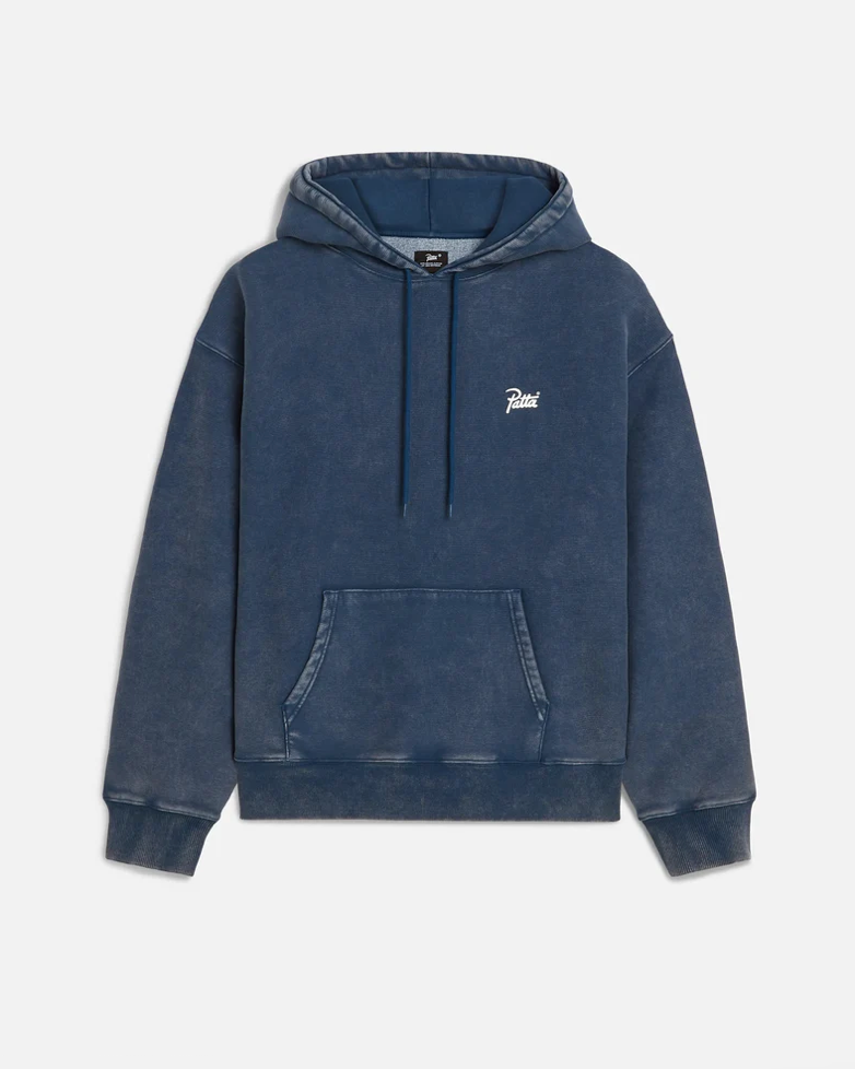 CLASSIC ACID WASHED HOODED SWEATER