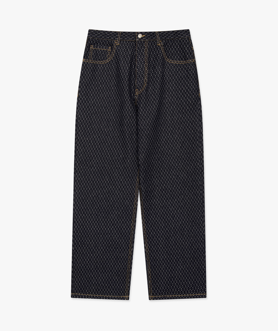 POCKET STITCH DENIM PANT INDIGO
