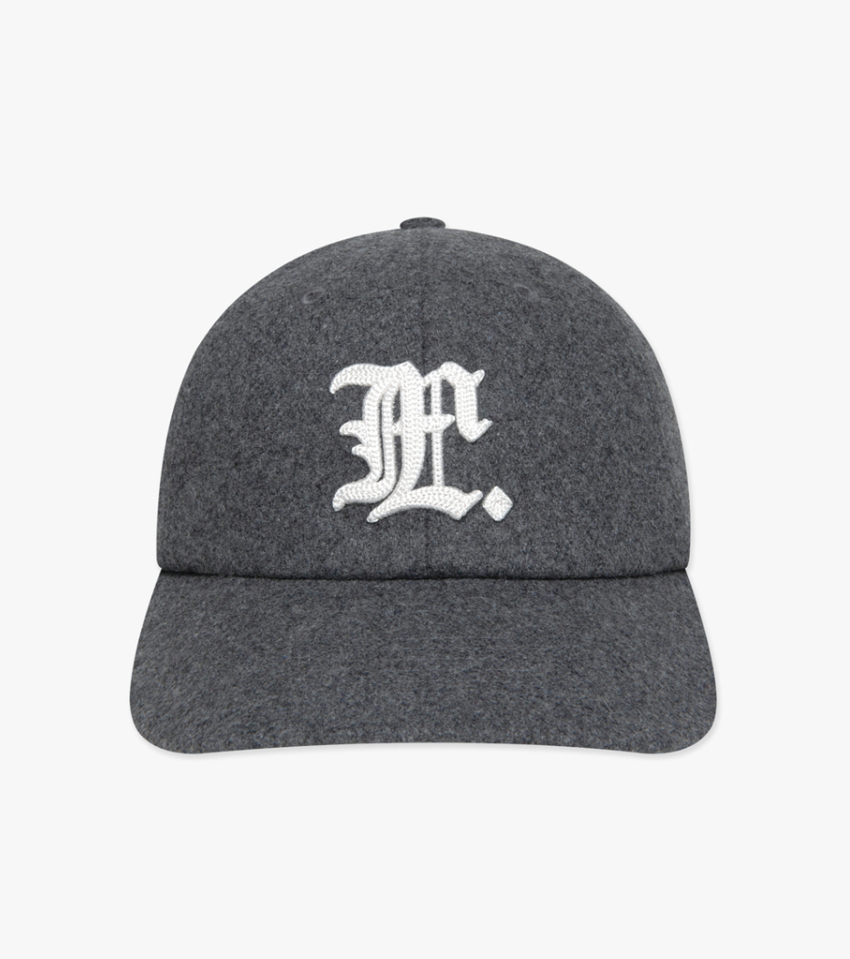 LMC GOTHIC WOOL 6PANEL CAP GRAY
