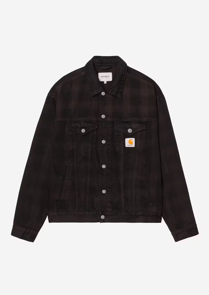 EVERSON TRUCKER JACKET PALISANDER/BLACK