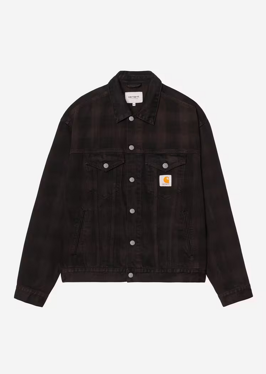 EVERSON TRUCKER JACKET PALISANDER/BLACK