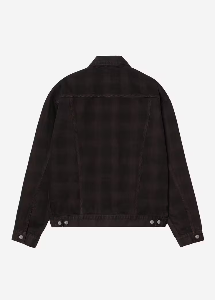 EVERSON TRUCKER JACKET PALISANDER/BLACK