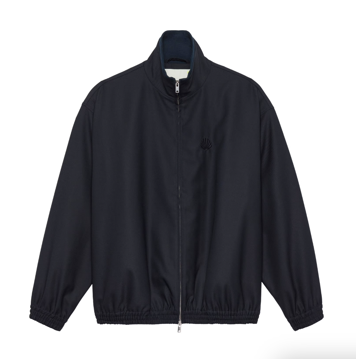 WOOL TRACK JACKET MIDNIGHT BLUE