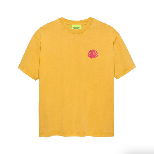 LOGO TEE SUN YELLOW/DEEP RED