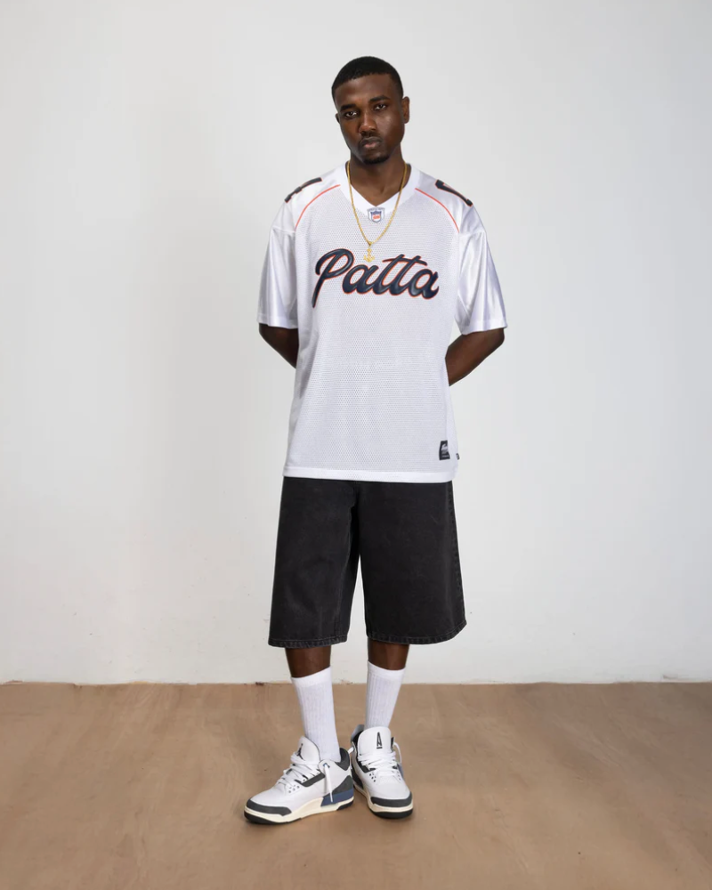 AMERICAN FOOTBALL JERSEY WHITE