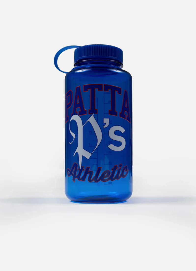 PATTA'S ATHLETIC WATER BOTTLE BLUE