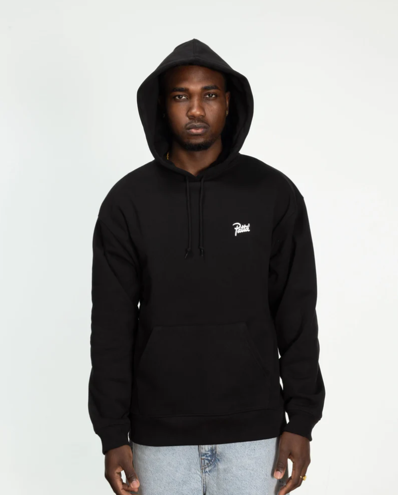 PROTECT YOURSELF HOODED SWEATER BLACK