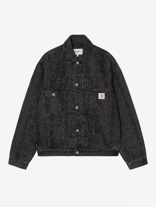 BELMAR JACKET SNAKE CAMO HEAVY STONE WASH