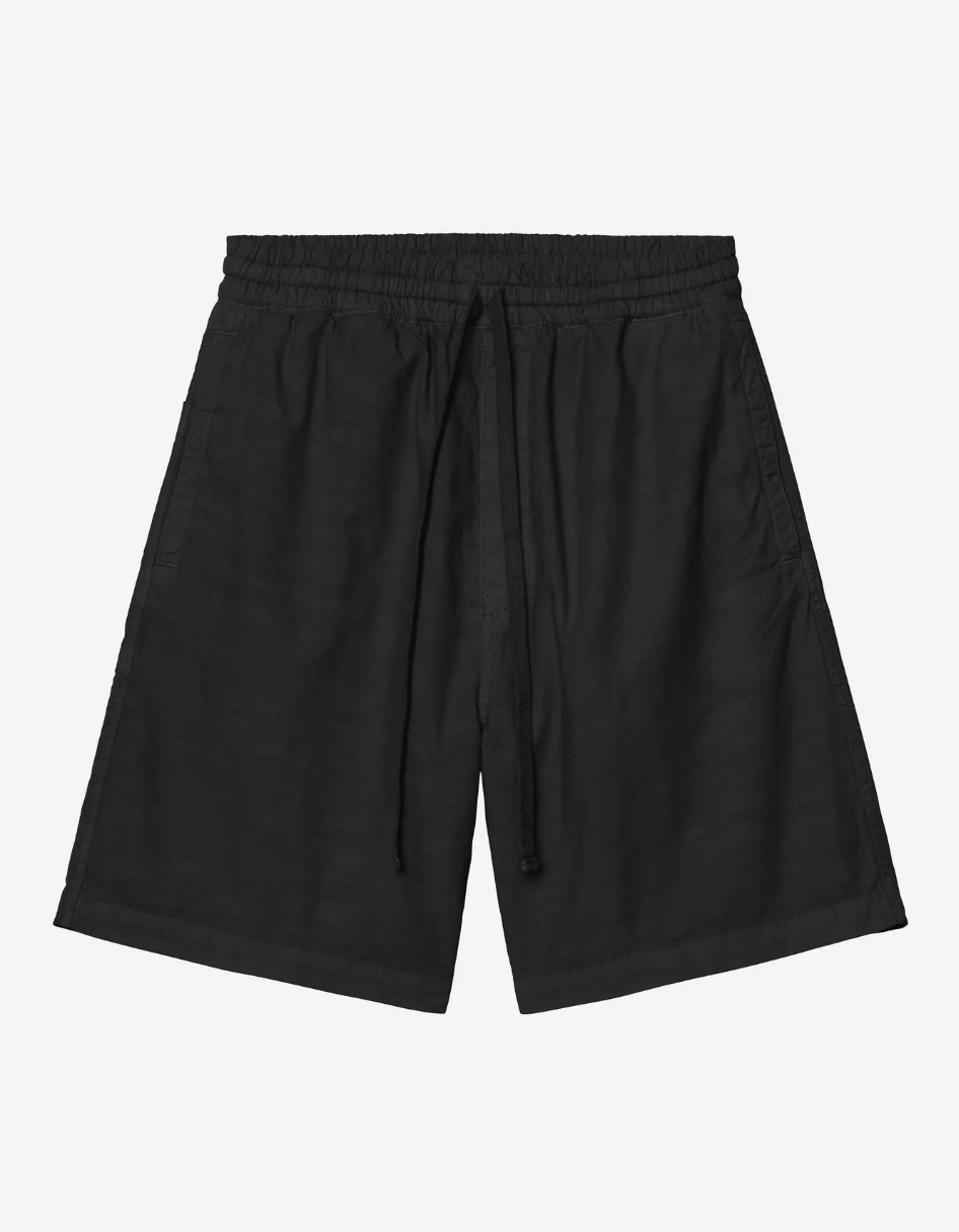 RAINER SHORT CANVAS BLACK