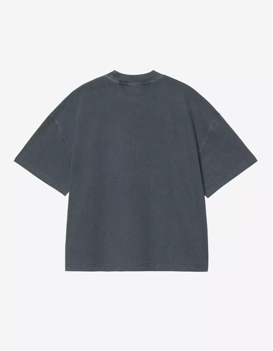 S/S BENTON TSHIRT CARBON BLUE WASHED