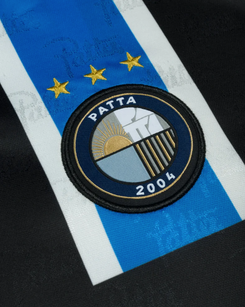 STRIPE FOOTBALL JERSEY FRENCH BLUE