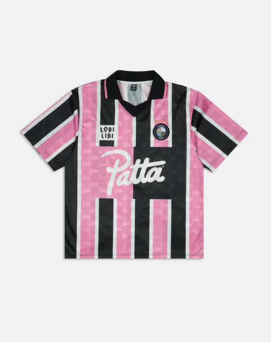 STRIPE FOOTBALL JERSEY BEGONIA PINK