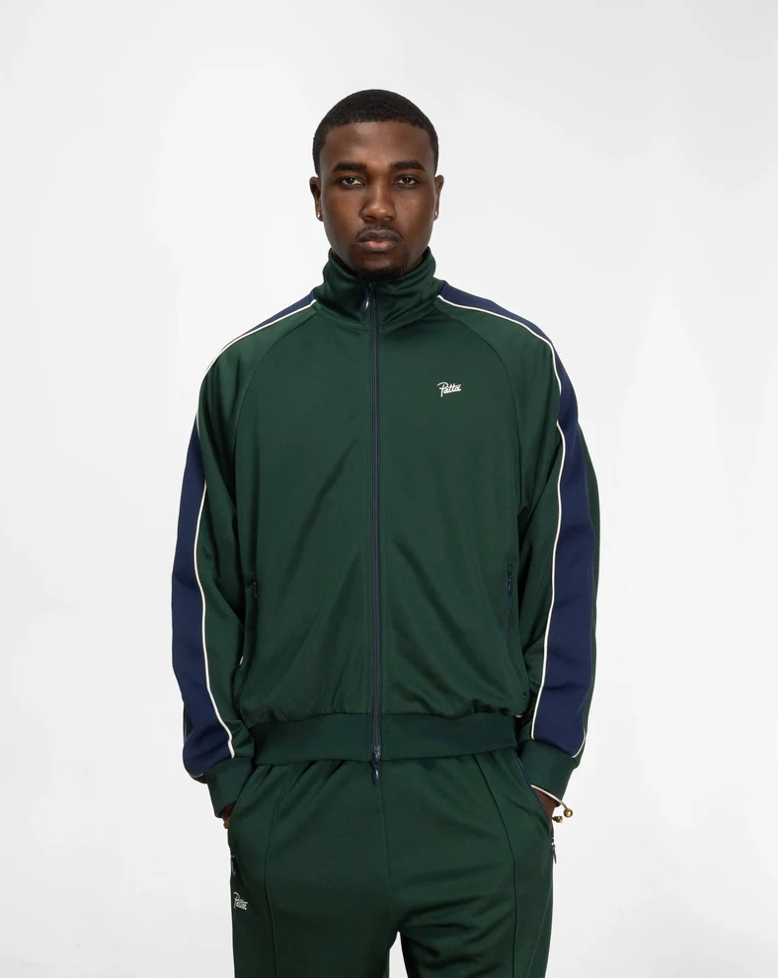 TRICOT TRACK JACKET PINE GROVE