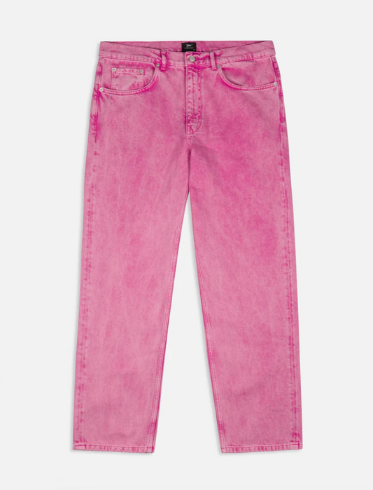 ACID WASH FUCHSIA DENIM PANT