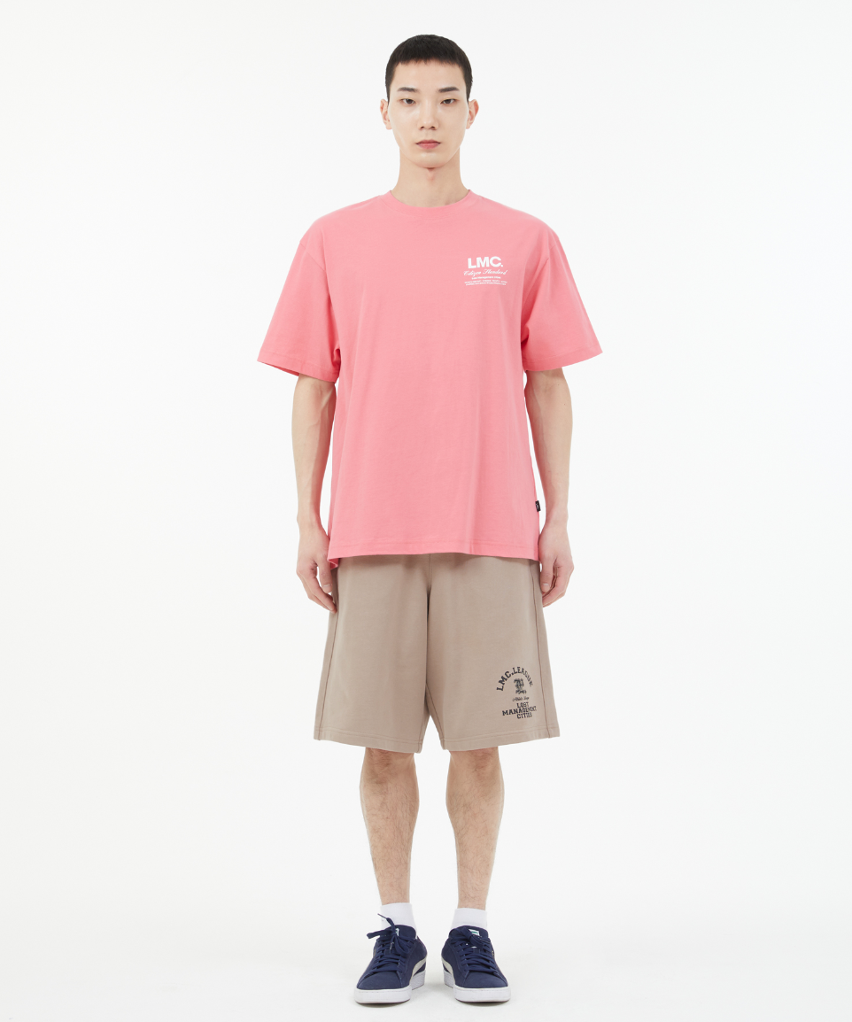 LEAGUE WIDE SWEAT SHORT SAND