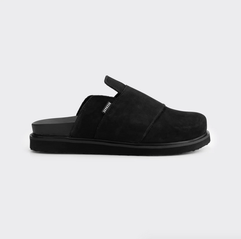 FANA MULE BLACK SUEDE