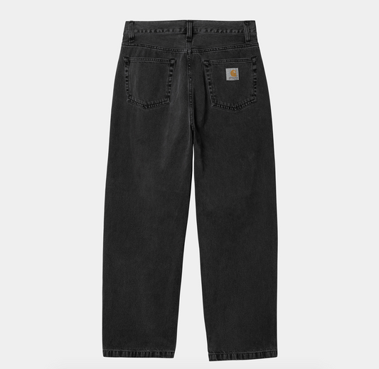 LANDON PANT BLACK HEAVY STONE WASHED