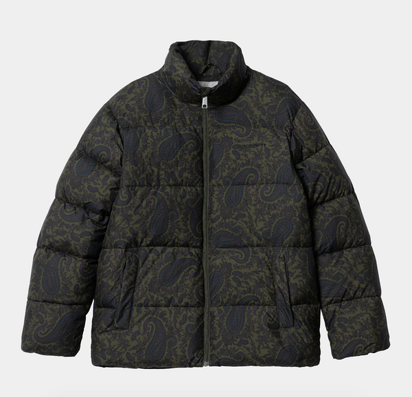 SPRINGFIELD JACKET 100% RECYCLED POLYESTER PAISLEY PRINT