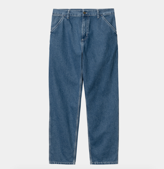 SIMPLE PANT BLUE STONE WASHED