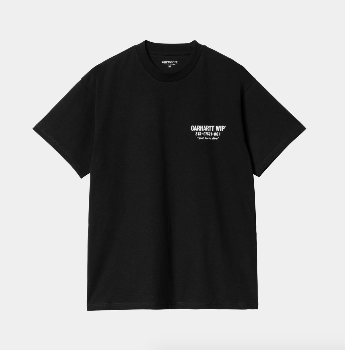 LESS TROUBLE TSHIRT BLACK