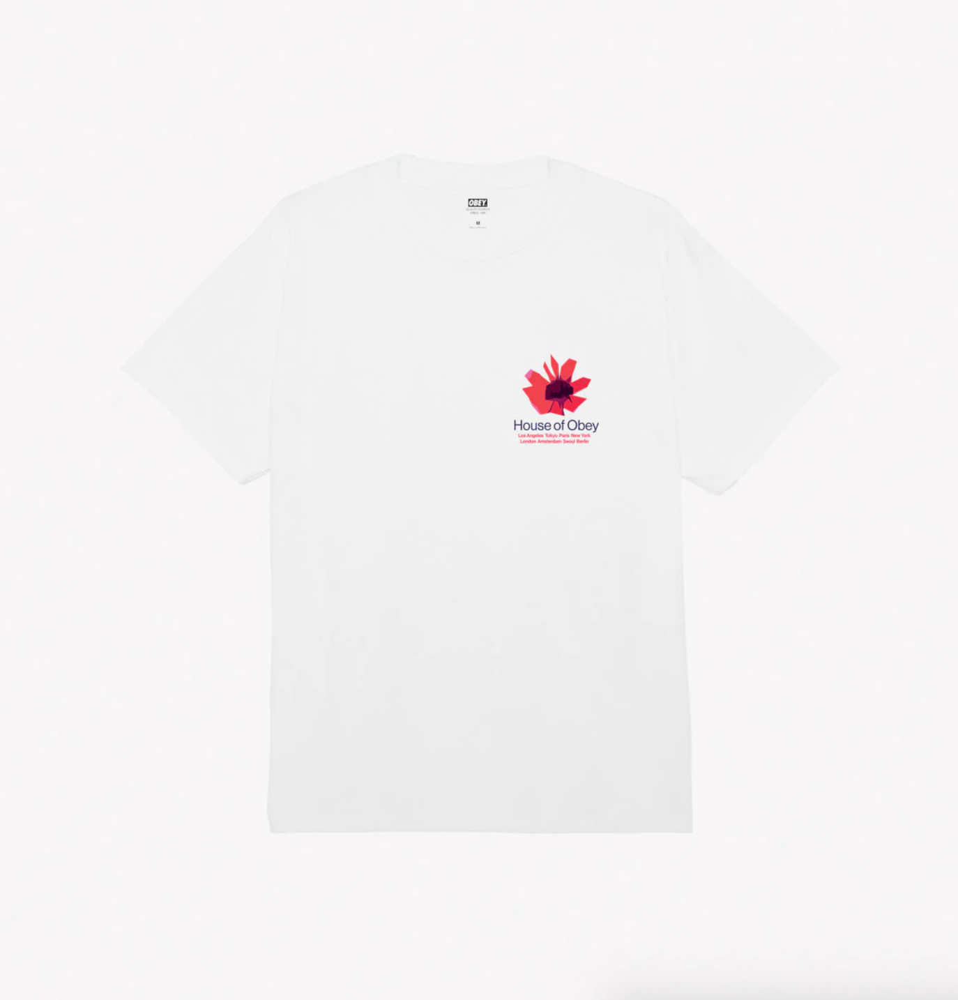 HOUSE OF FLORAL CLASSIC T-SHIRT WHITE