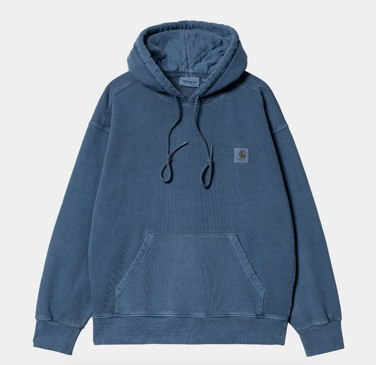 HOODED NELSON SWEATER ELDER DYED