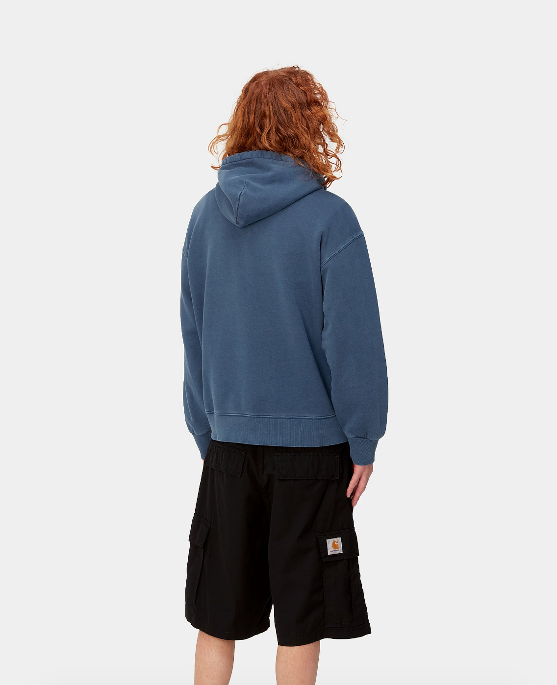 HOODED NELSON SWEATER ELDER DYED