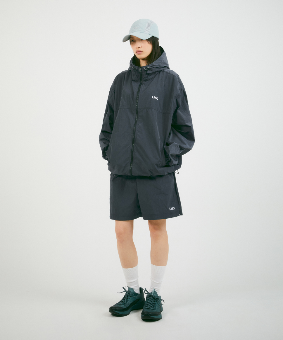 OG NYLON WIDE SHORT BLACK