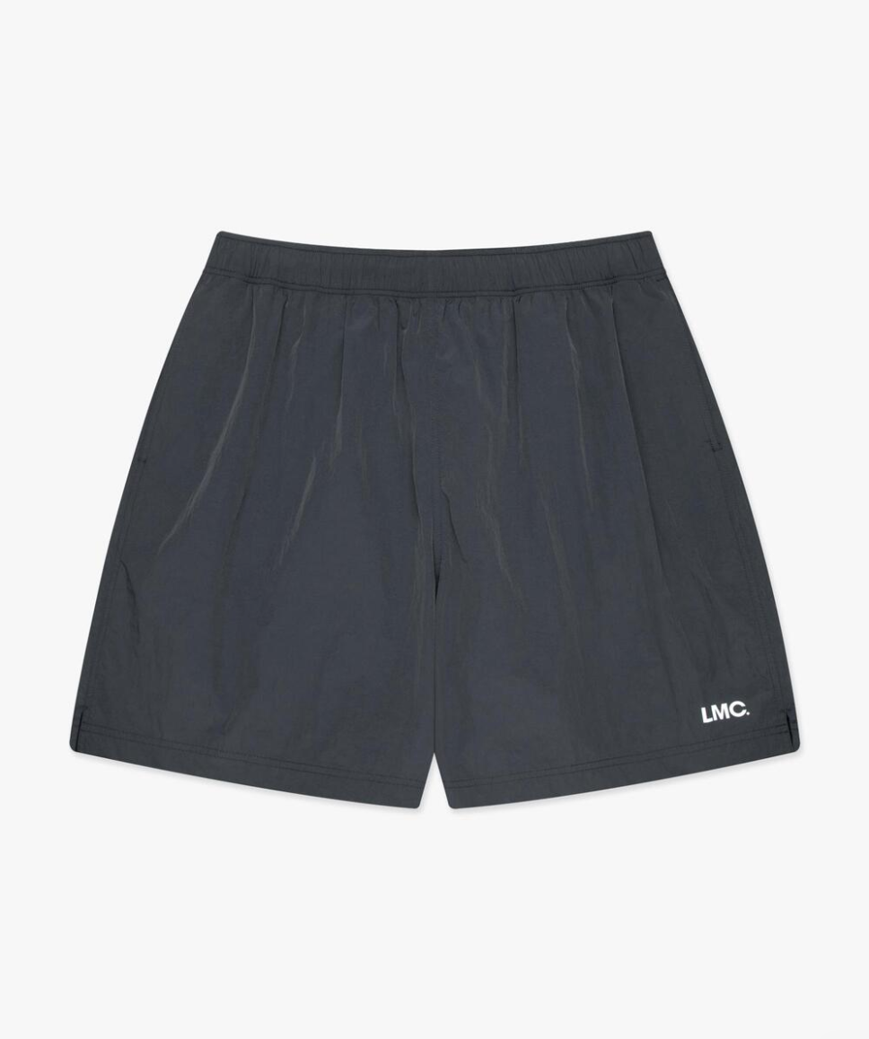 OG NYLON WIDE SHORT CHARCOAL