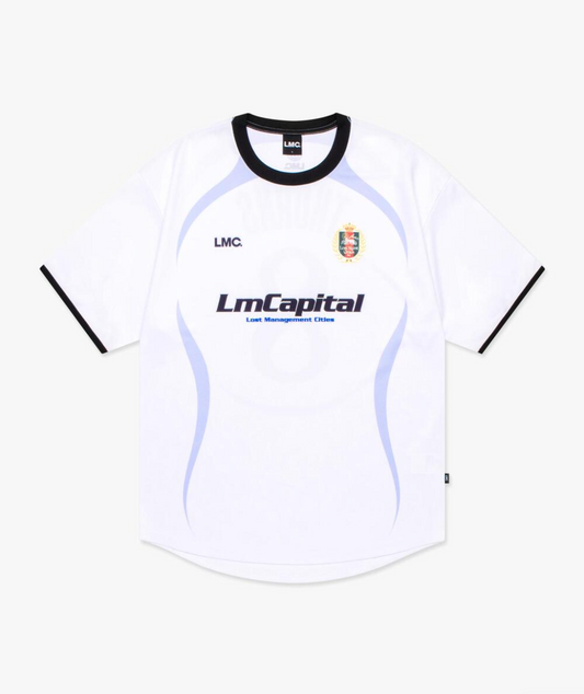 CAPITAL SOCCER JERSEY TEE WHITE