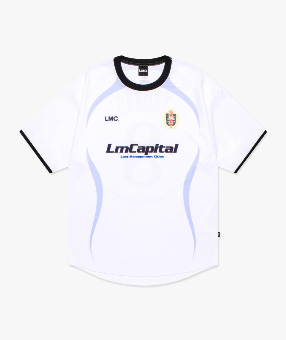CAPITAL SOCCER JERSEY TEE WHITE