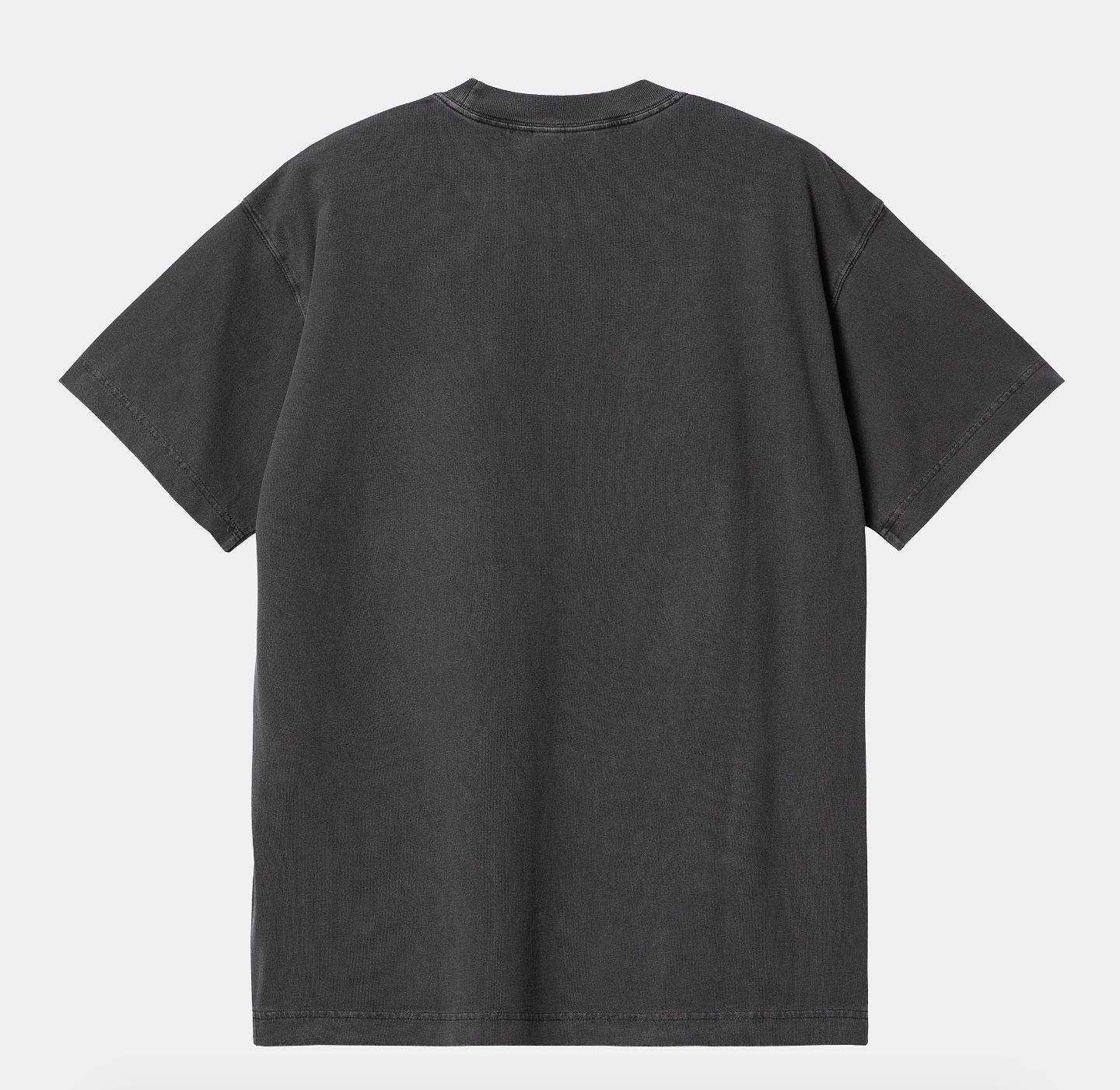 NELSON WASHED TSHIRT CHARCOAL