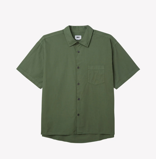 PIGMENT SULLY SHIRT MOS GREEN