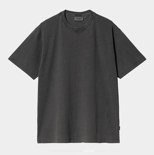 DUNE TSHIRT WASHED GARMENT DYED CHARCOAL