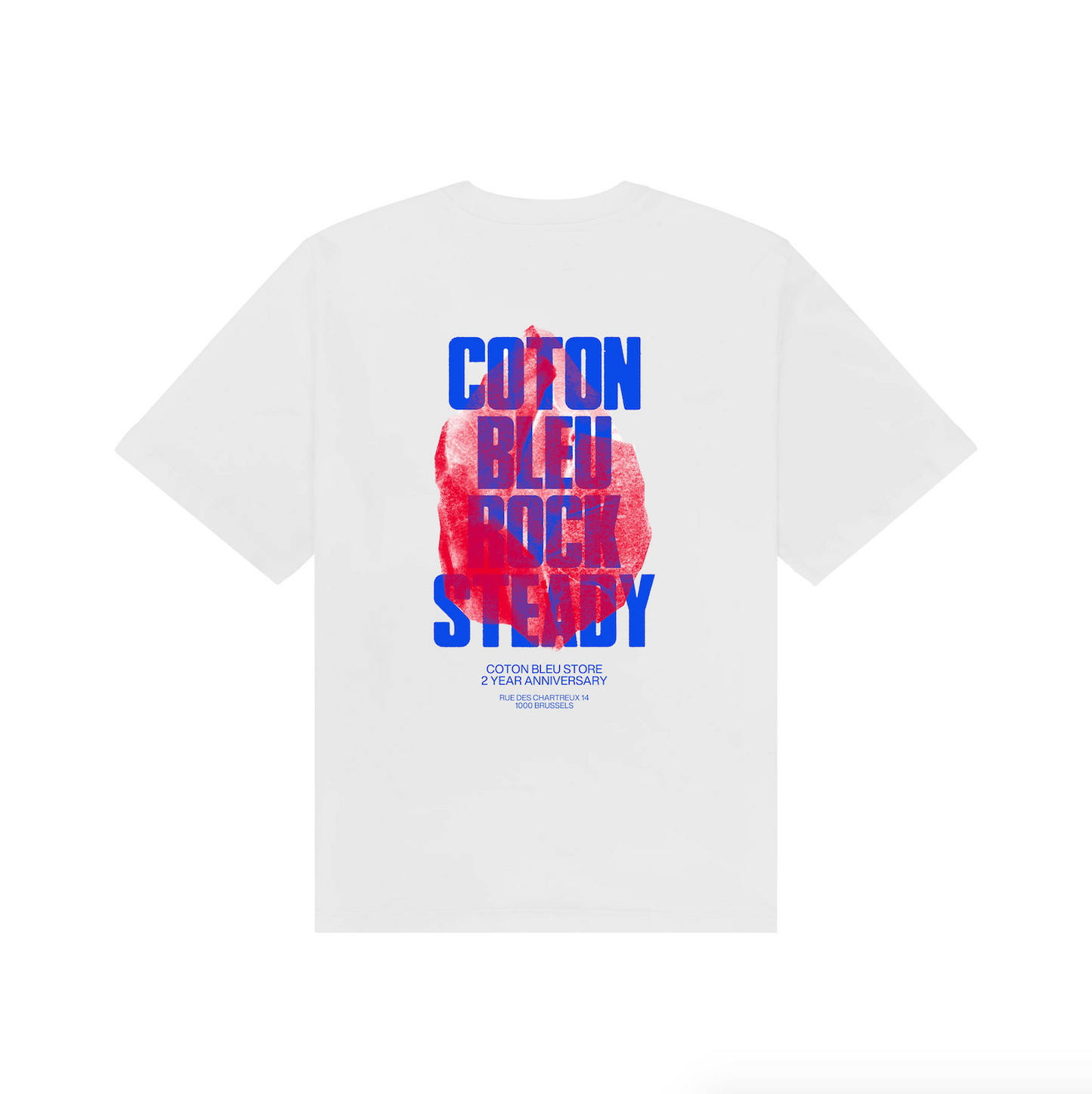 COTON BLEU 2 YEAR ANNIVERSARY TEE COCONUT