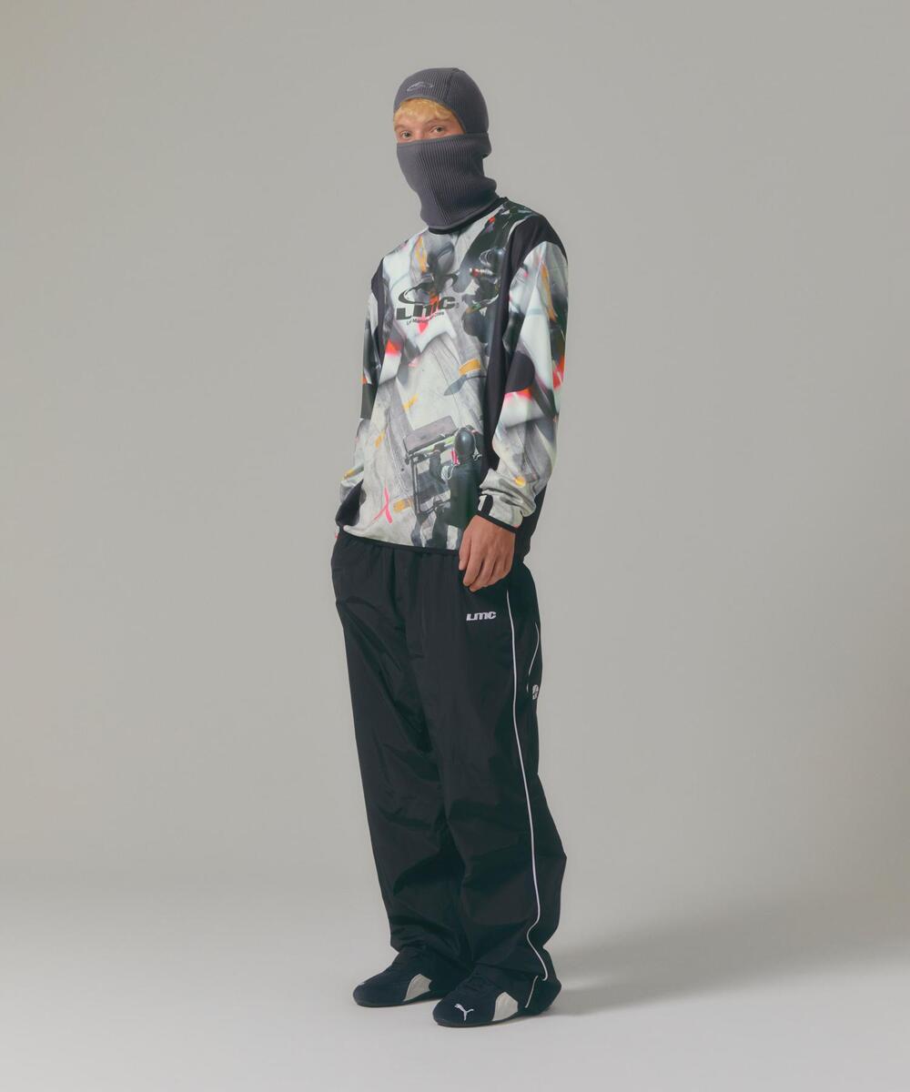 RACING TRACK PANTS BLACK