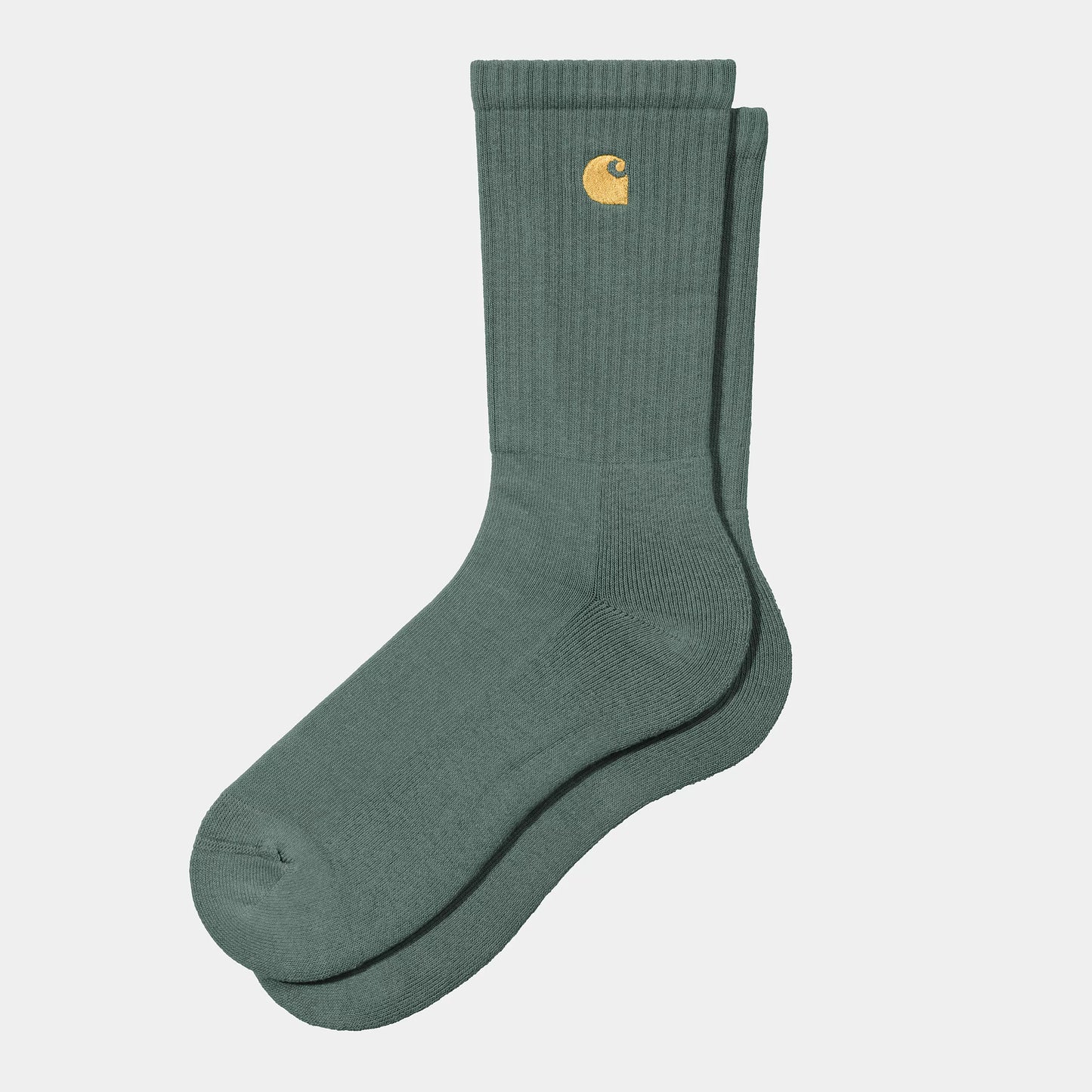 CHASE SOCKS SILVER PINE/GOLD