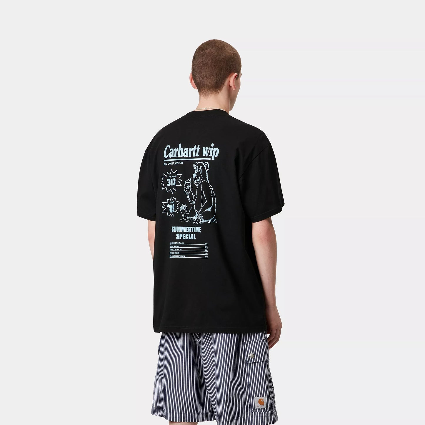 S/S CATALOGUE TEE BLACK