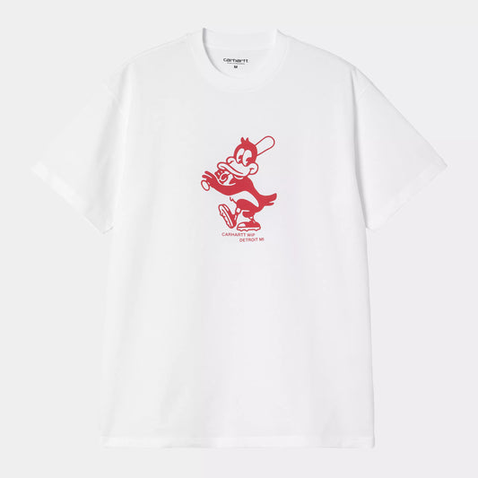 S/S HOME RUN TEE WHITE