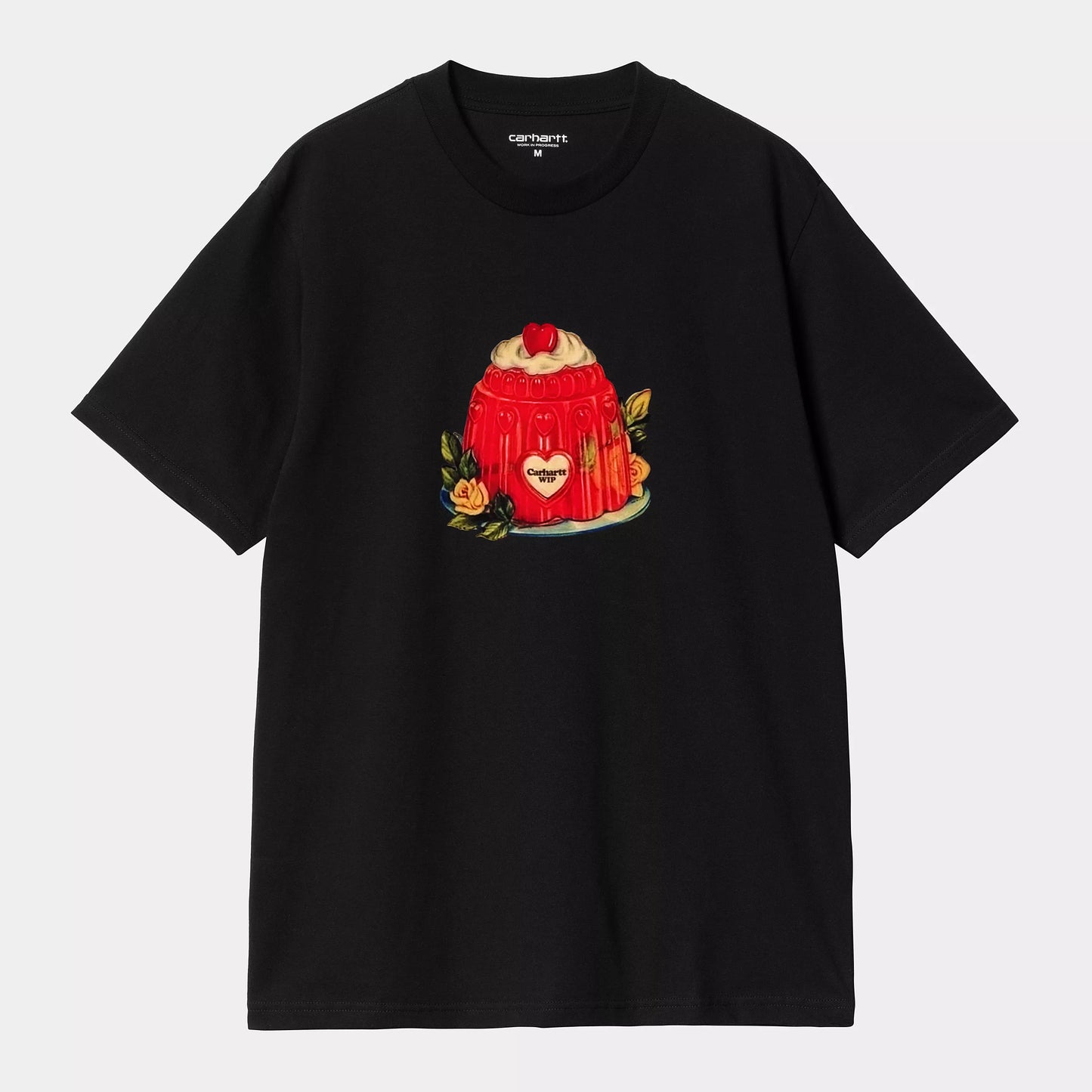 S/S PUDDING TEE BLACK