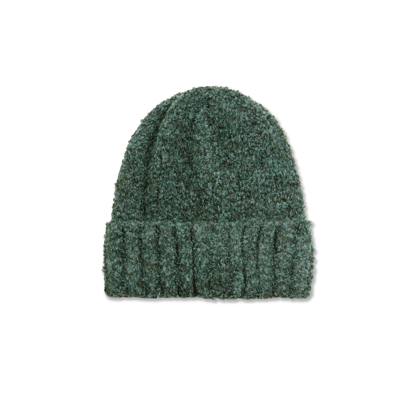 FLUFF BEANIE GREY GREEN